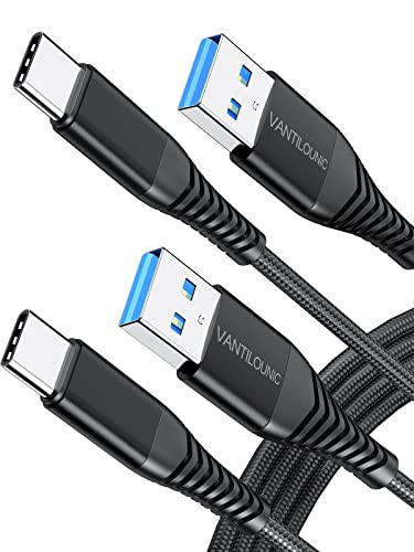 Vantilounic [2-pack 3.3ft] כבל U USB מסוג C 3a מטען מהיר USB A TO TYPE C TYPE CHARGER CHARGED תואם ל-
